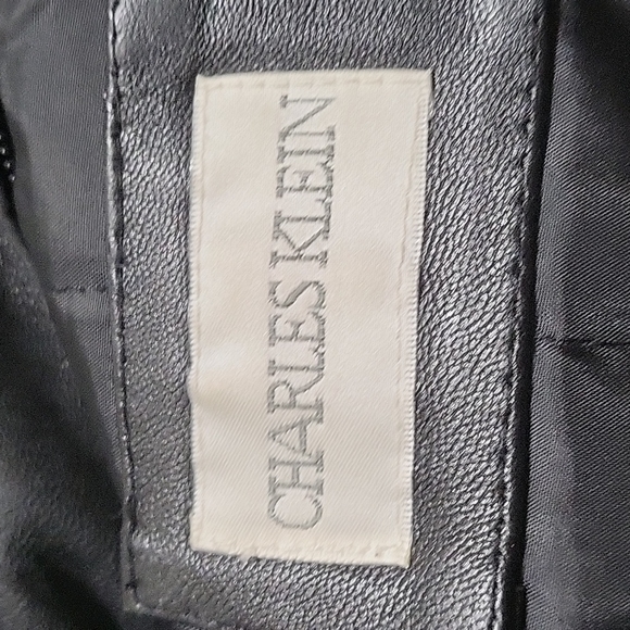 Vintage fur trim leather jacket 90s throw back! - Picture 4 of 6